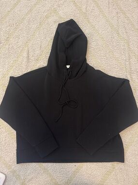 Search for Sanity Black Minimalist Hoodie XS